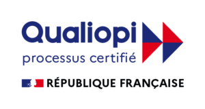 Logo de Qualiopi, certificateur des organismes de formation